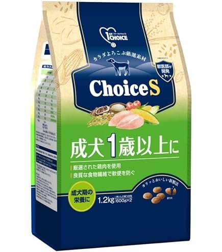 Amazon.co.jp: 1st CHOICE ChoiceS ドッグフード 成犬用 チキン 9kg 1